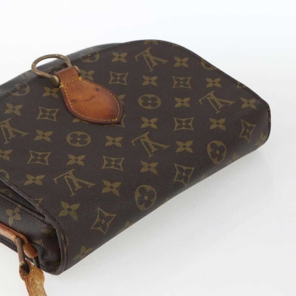 Authentic LOUIS VUITTON Monogram Saint Cloud GM Shoulder Bag M51242 LV - Picture 13 of 16